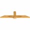 Ekena Millwork Eugene Rough Sawn Timber Gable Bracket, Western Red Cedar, 48"W x 14"H x 2"D x 4"F, 7/12 Pitch GBW048X14X0204EUG00RWR - alternate 5